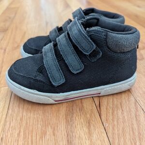 Carters Black High-Top Sneakers